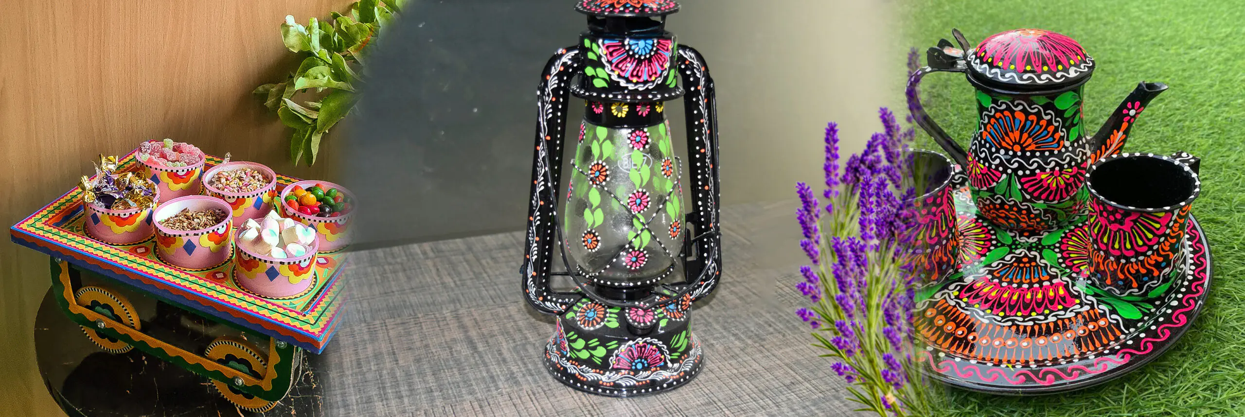 Nigar Craft, Pakistan's first craft shop, sells artificial jewellery in Pakistan and truck art Pakistan and handicraft items to promote country's culture
