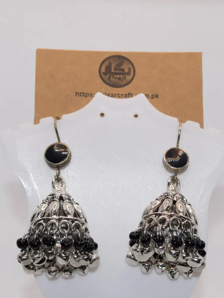 Afghani Earrings Jhumkas