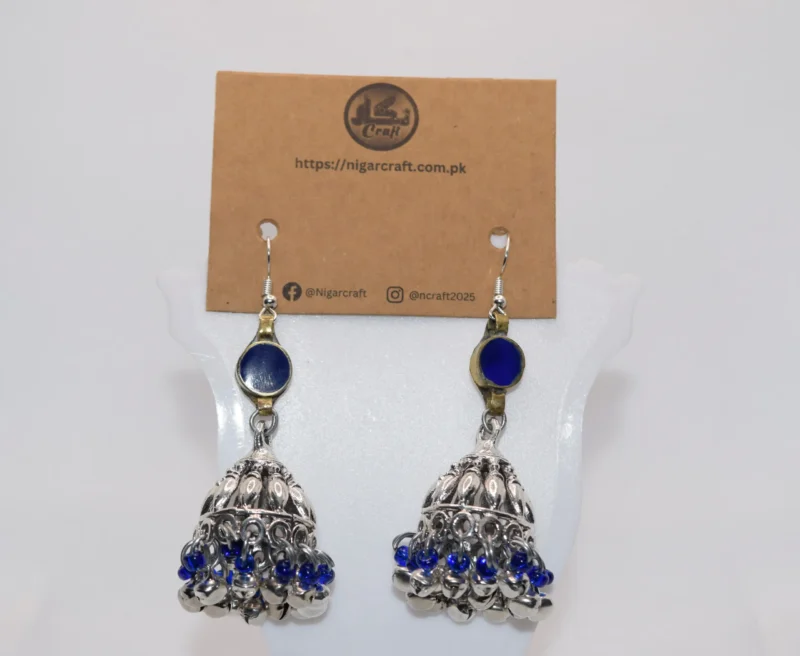 Afghani Earrings Jhumkas