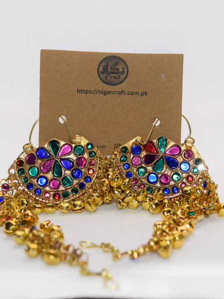 Tribal Afghani Earrings