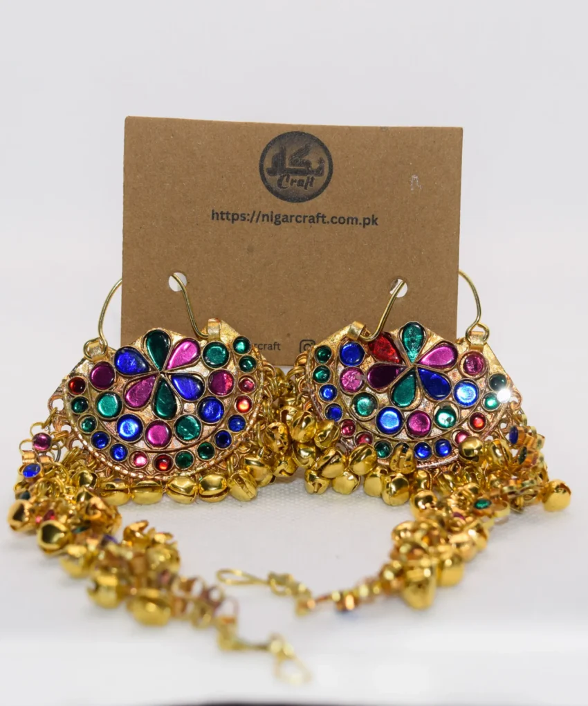 Tribal Afghani Earrings