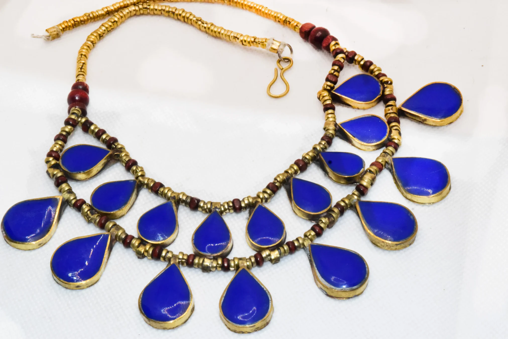 Afghani Necklace : Lapis Lazuli