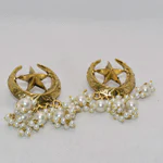 Chand Earrings in Gold