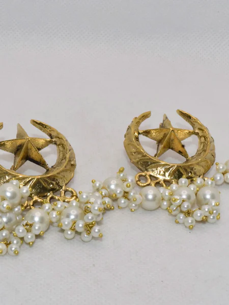 Chand Earrings in Gold