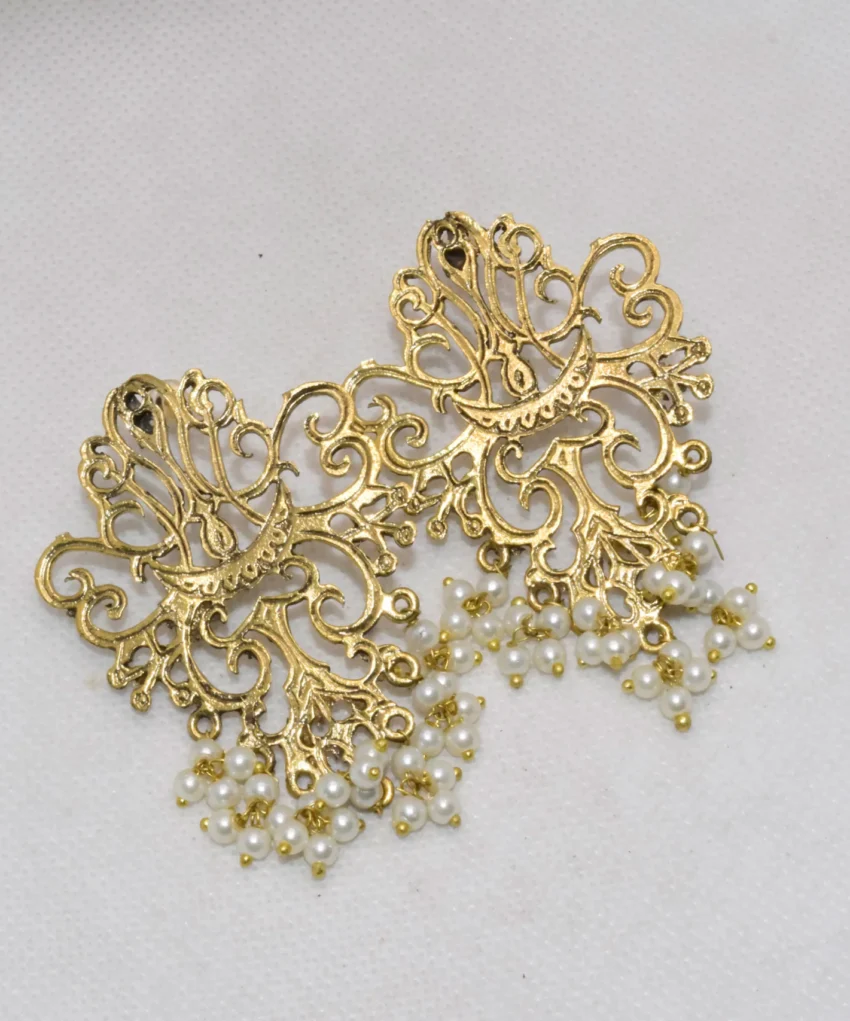 Antique Gold Earrings