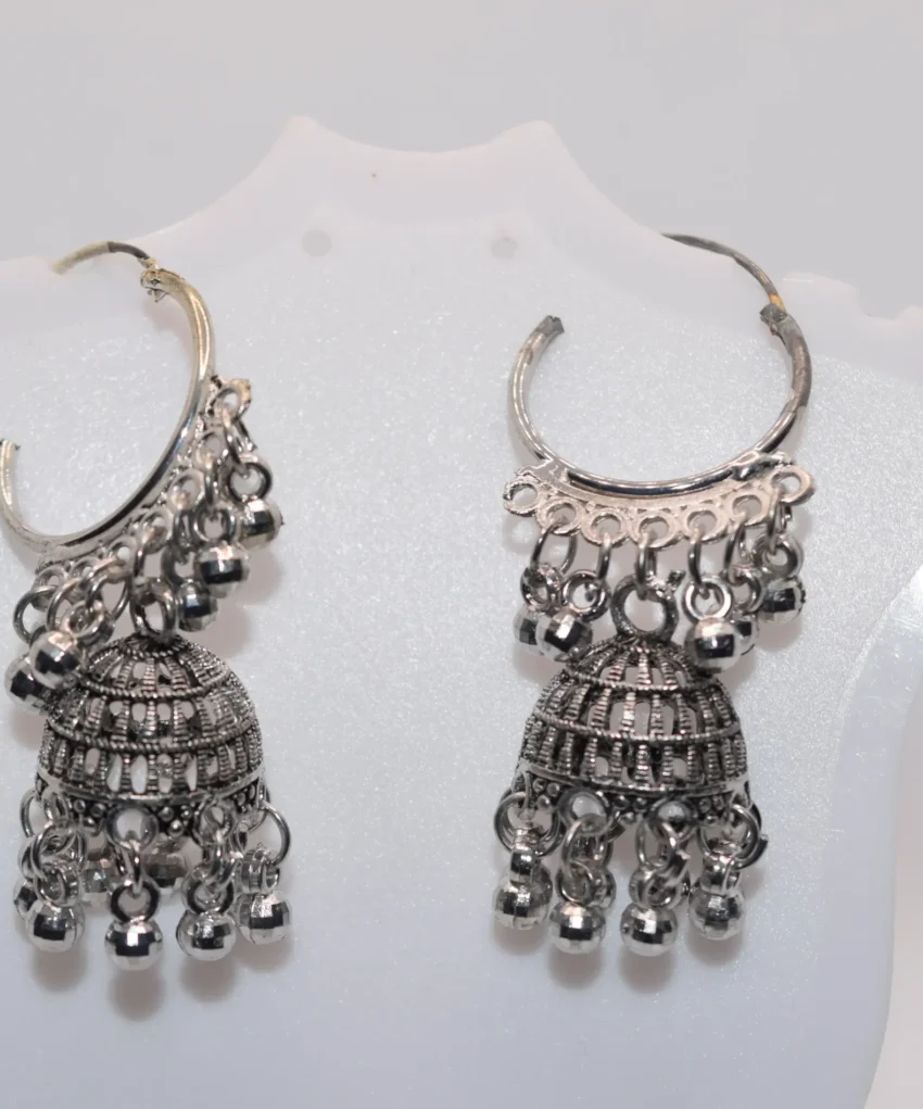 Silver Bali Earrings