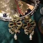 Gold Bow Earrings- Gold Earrings