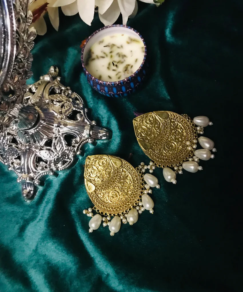 Gold Earrings Design - Antique Earrings