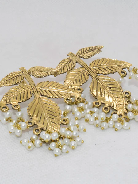 Gold Leaf Earrings