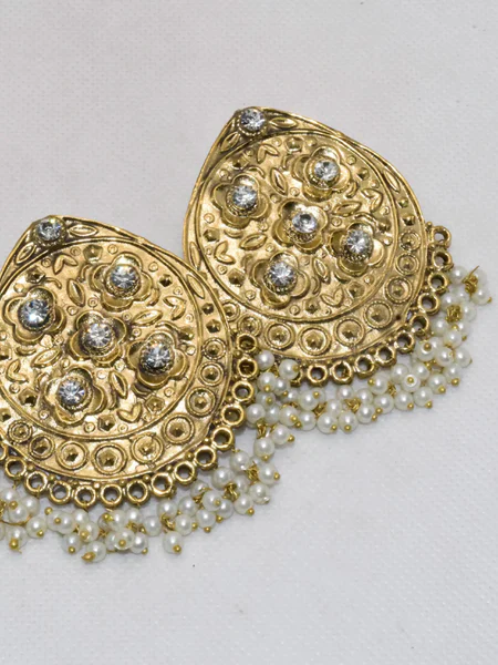 Gold Statement Earrings