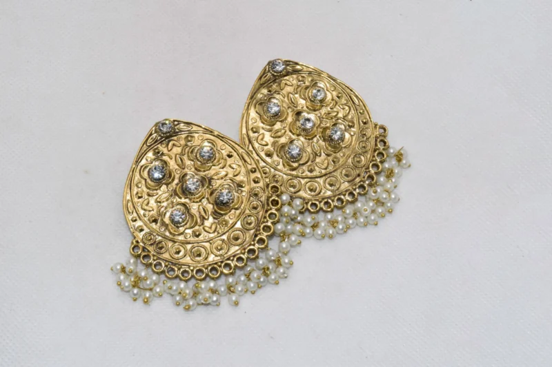 Gold Statement Earrings