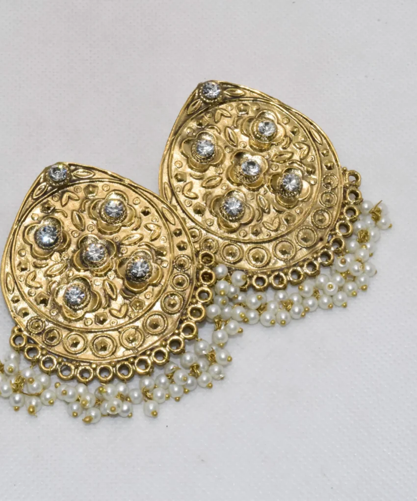 Gold Statement Earrings