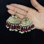 Gold Swan Earrings (4)