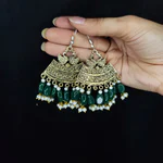 Gold Swan Earrings (4)