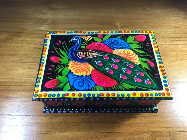 Hand Painted Jewelry Box