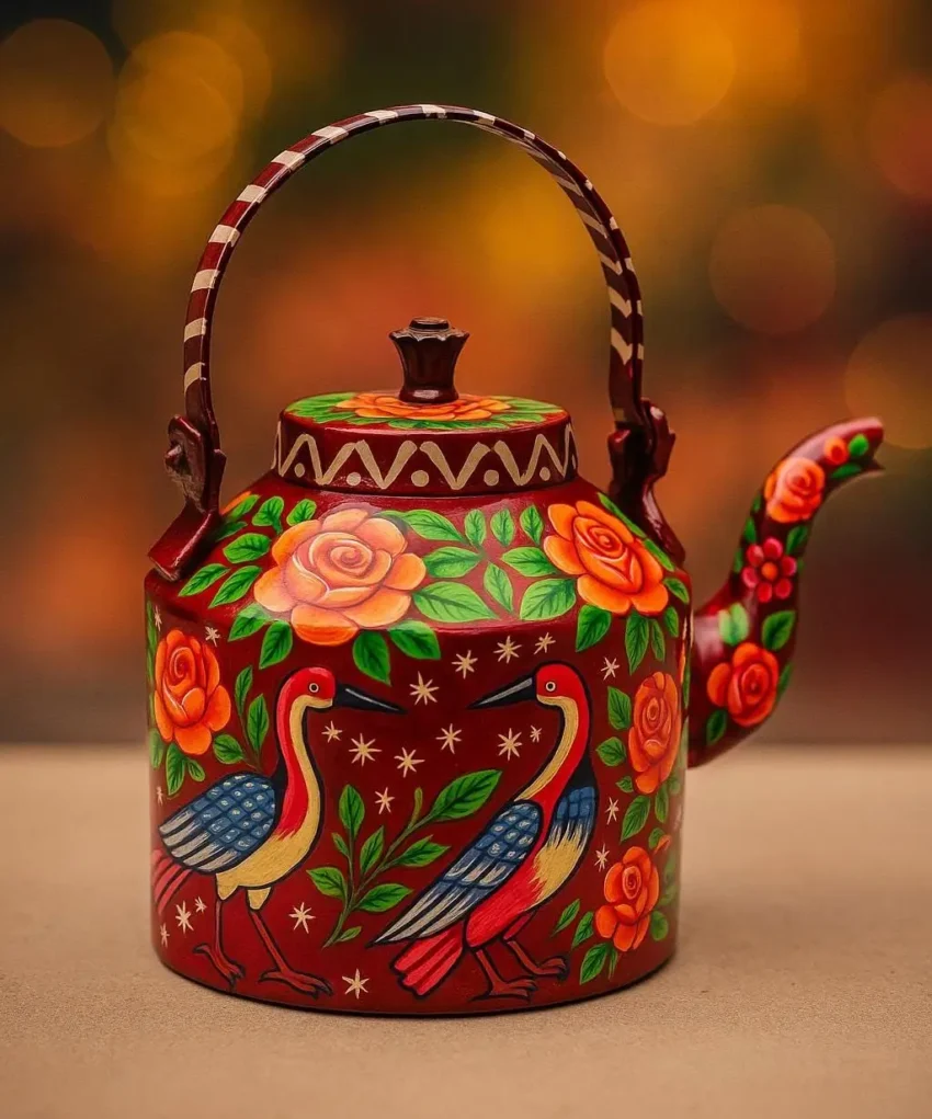 Hand Painted Kettle