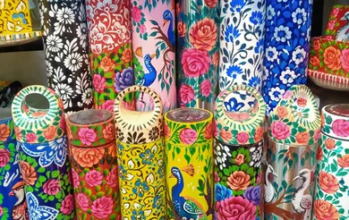 Hand Painted Water Bottles