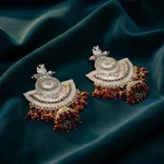 Magenta Statement Earrings