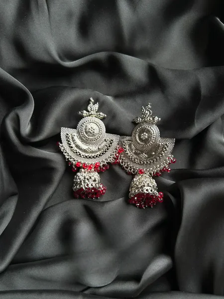 Magenta Statement Earrings