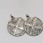 Mesh Circle Earrings