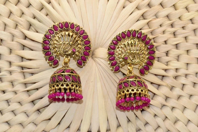 Peacock Earrings (1)