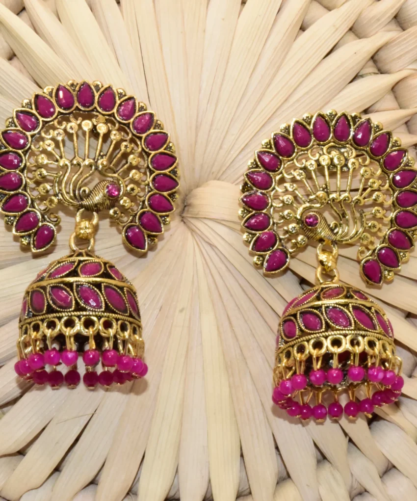 Peacock Earrings (1)