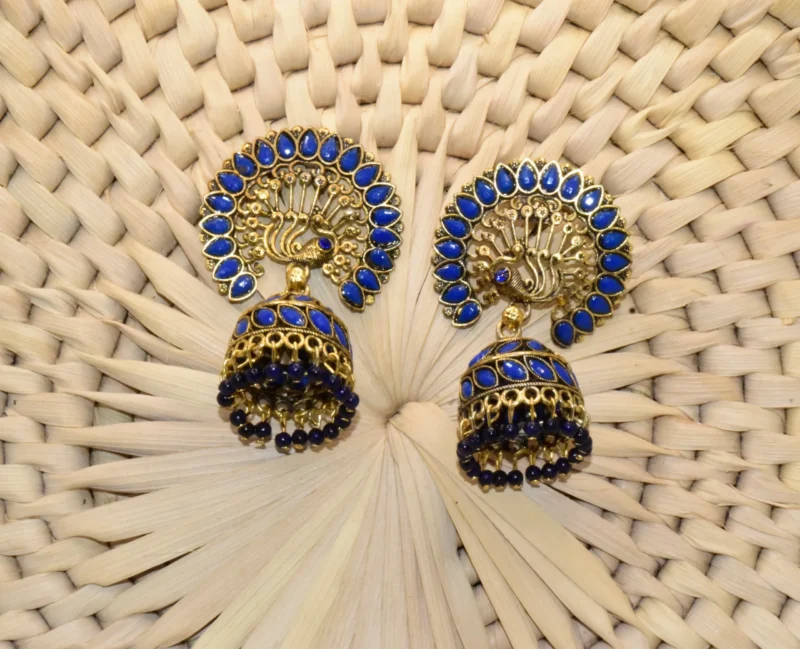 Peacock Earrings (1)