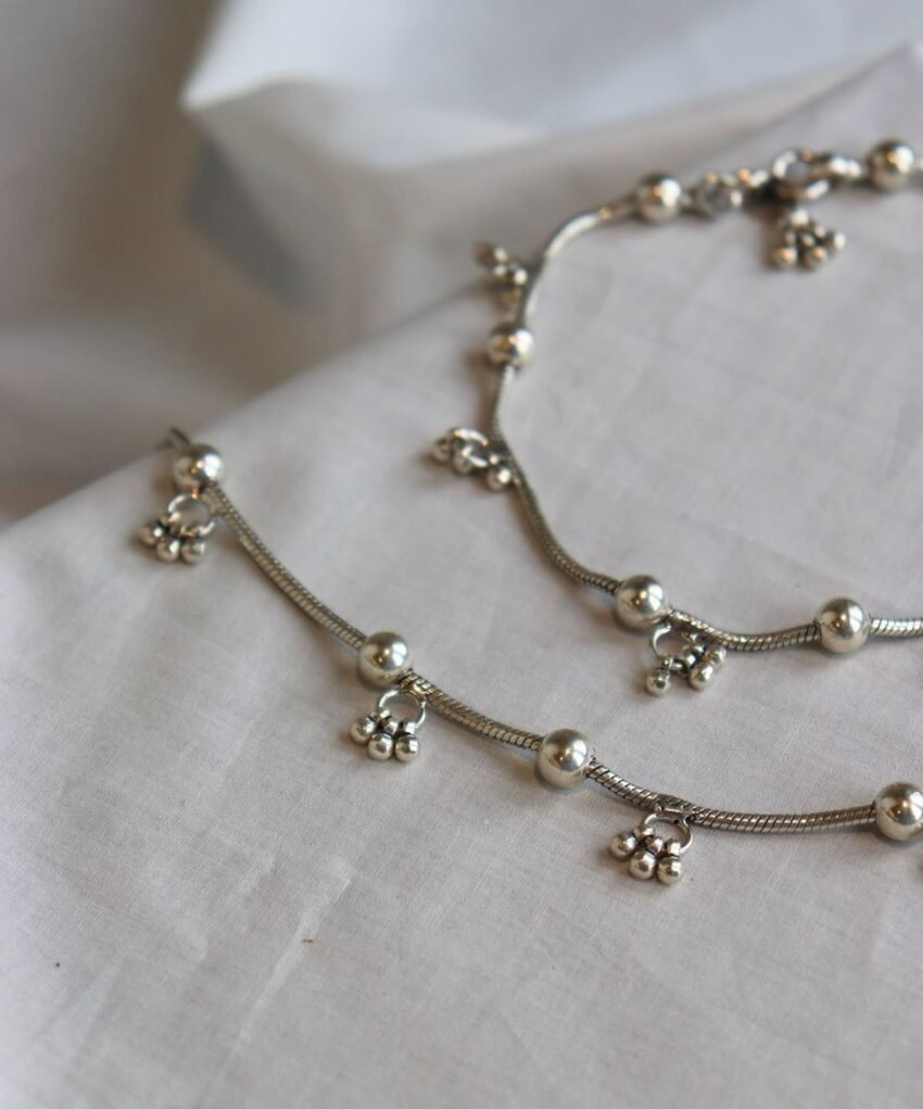 Silver Anklets