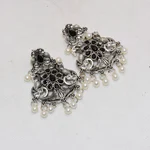 Silver Antique Earrings - Drop Earrings -01