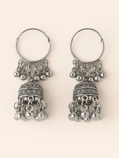 Silver Bali Earrings