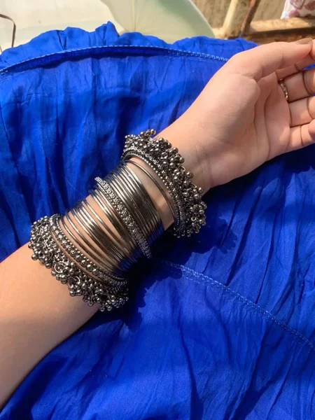 Silver Bangles