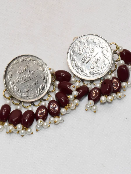Silver Coin Earrings
