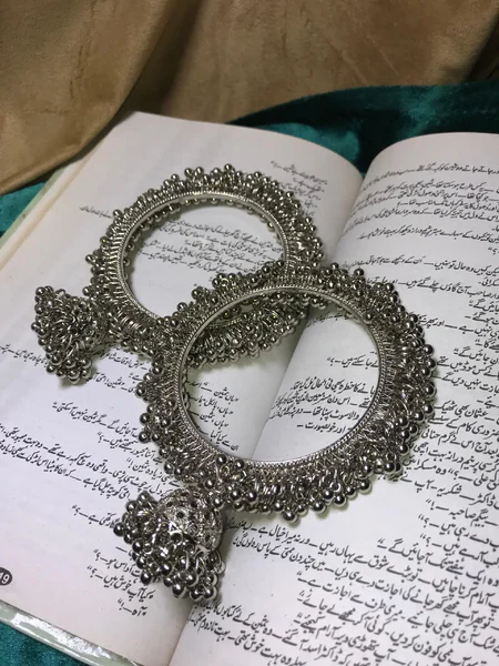 Gajra Silver Bangles - Metal Bangles