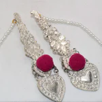 Silver Ear Cuff Earrings