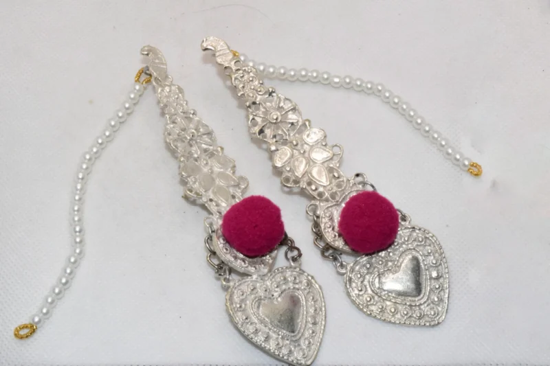 Silver Ear Cuff Earrings