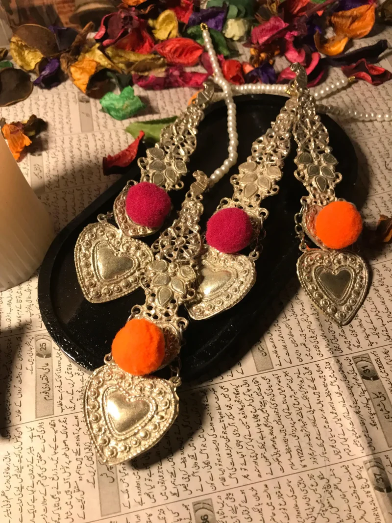 Silver Ear Cuff Earrings