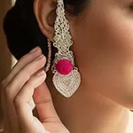 Silver Ear Cuff Earrings