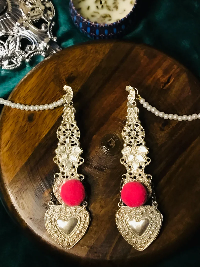 Silver Ear Cuff Earrings