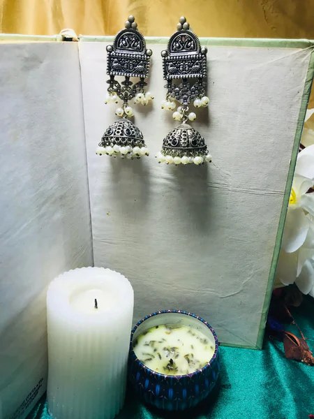 Silver Earrings - Swan Love Beauty