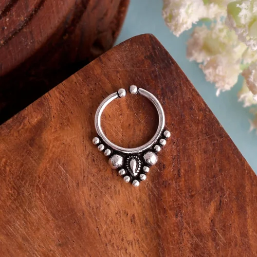 Silver Nose Ring