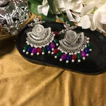 Silver Statement Earrings