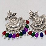Silver Statement Earrings