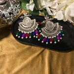 Silver Statement Earrings