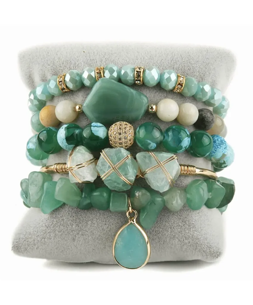 Stone bracelets