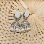 silver jhumke