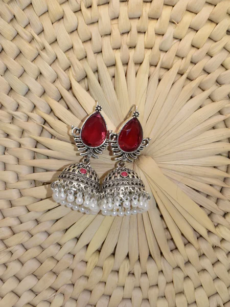 silver jhumke