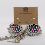 Afghani Bali Earrings with Sahara