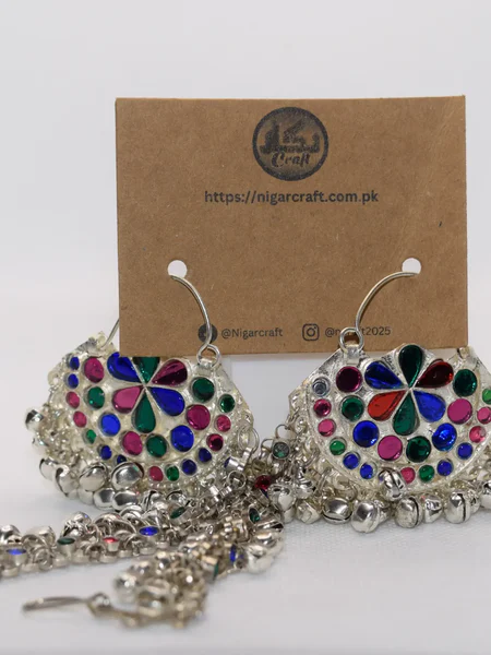 Afghani Bali Earrings with Sahara