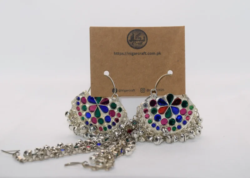 Afghani Bali Earrings with Sahara