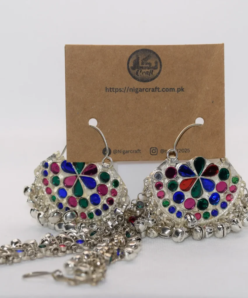 Afghani Bali Earrings with Sahara